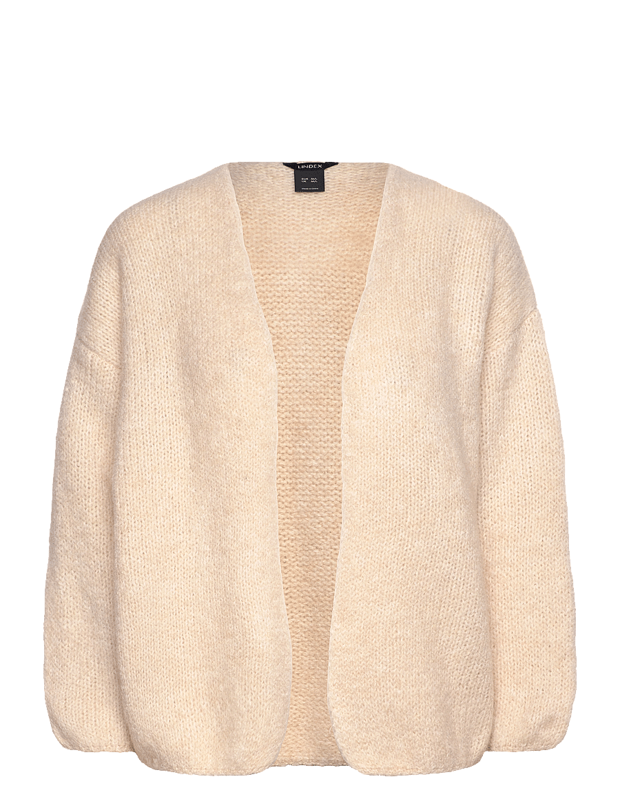 Lindex - Knitted cardigan - cardigans - light beige - 1