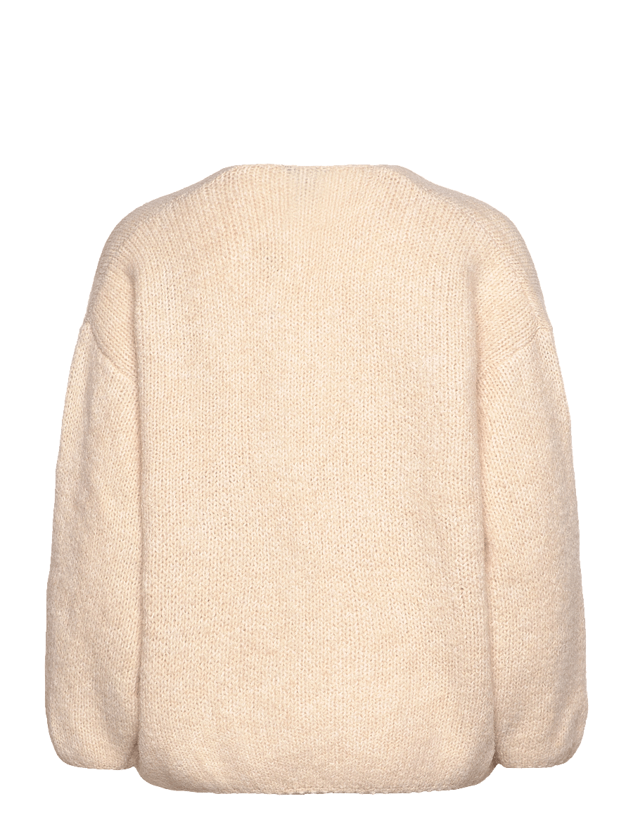 Lindex - Knitted cardigan - cardigans - light beige - 2