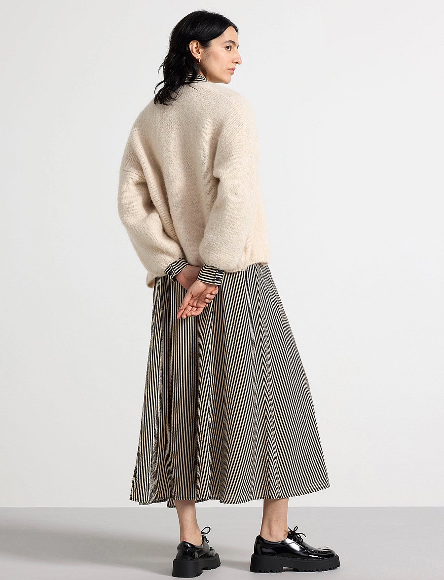 Lindex - Knitted cardigan - cardigans - light beige - 3