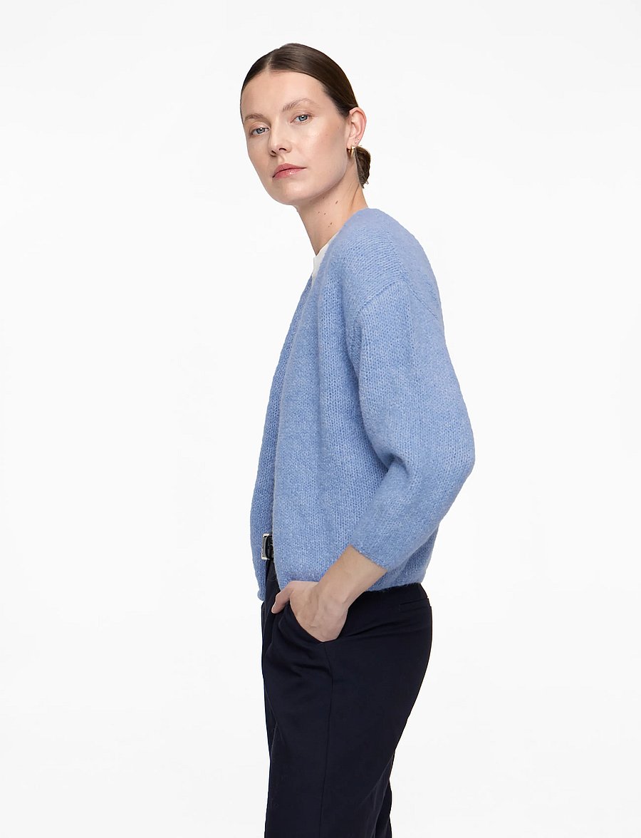 Lindex - Knitted cardigan - cardigans - light blue - 3