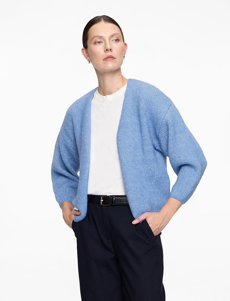 Lindex - Knitted cardigan - cardigans - light blue - 0