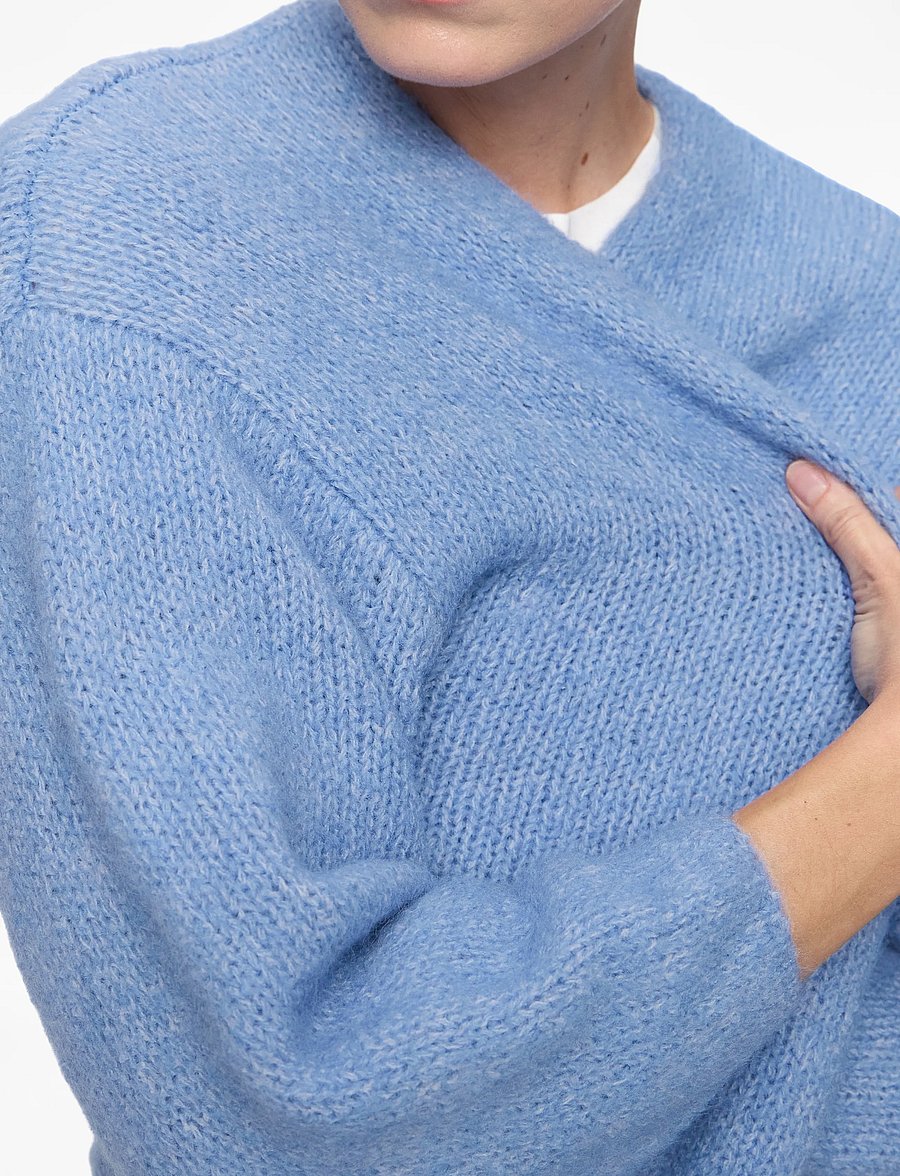 Lindex - Knitted cardigan - cardigans - light blue - 5