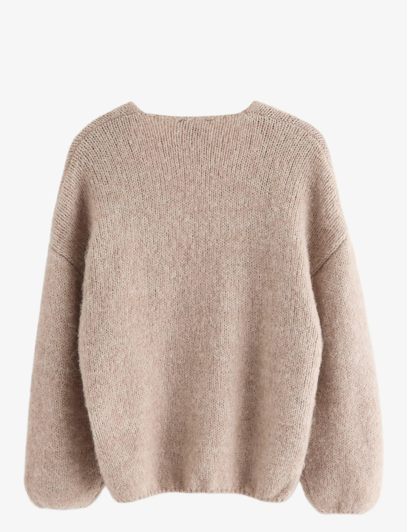 Lindex - Knitted cardigan - cardigans - light brown melange - 2