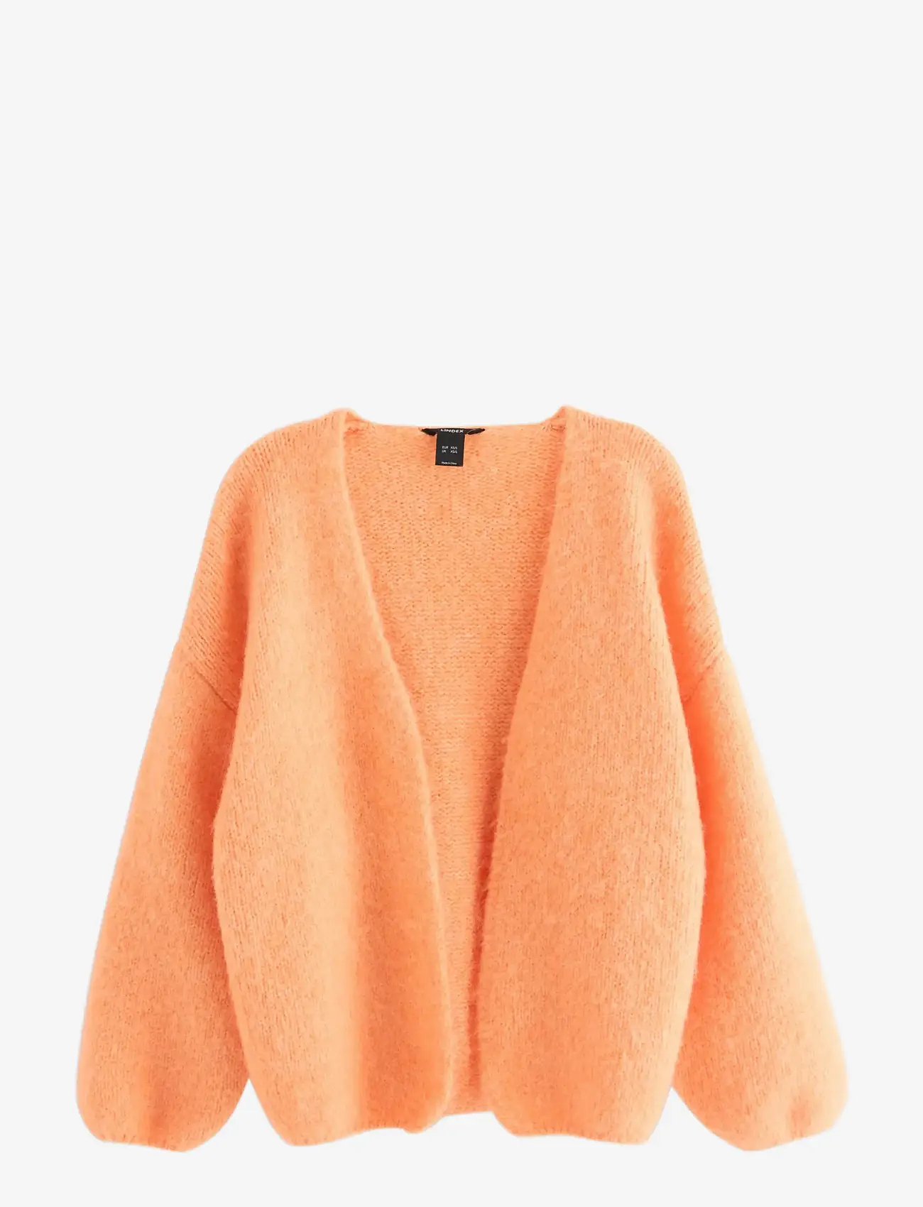 Lindex - Knitted cardigan - cardigans - light orange - 1