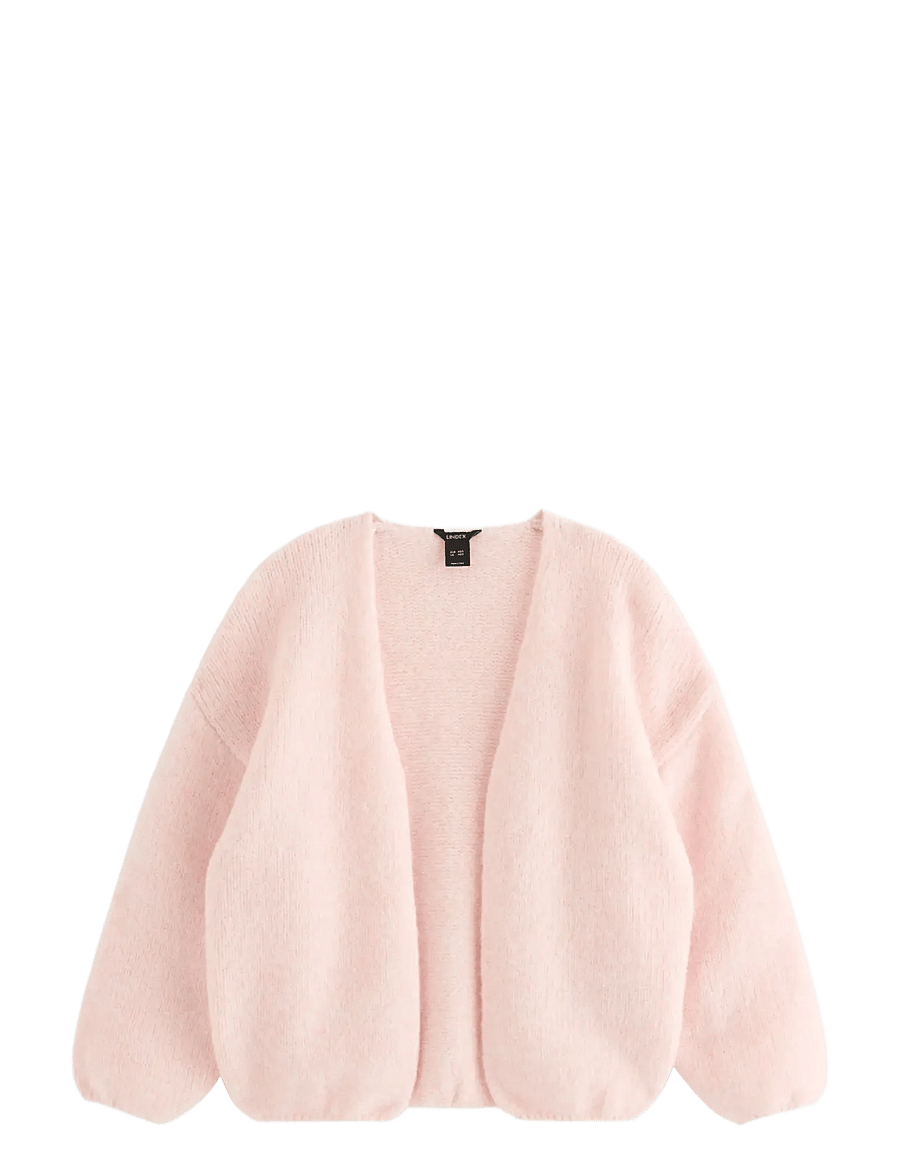 Lindex - Knitted cardigan - kardiganid - light pink - 1