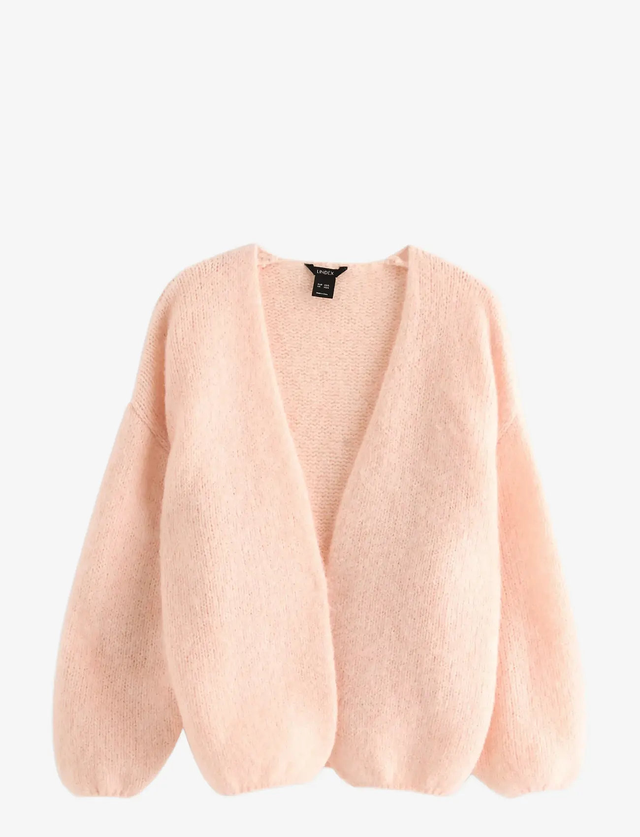 Lindex - Knitted cardigan - cardigans - light pink - 1