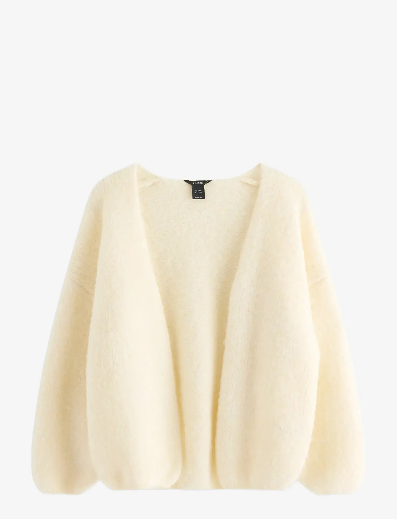 Lindex - Knitted cardigan - cardigans - light white - 1