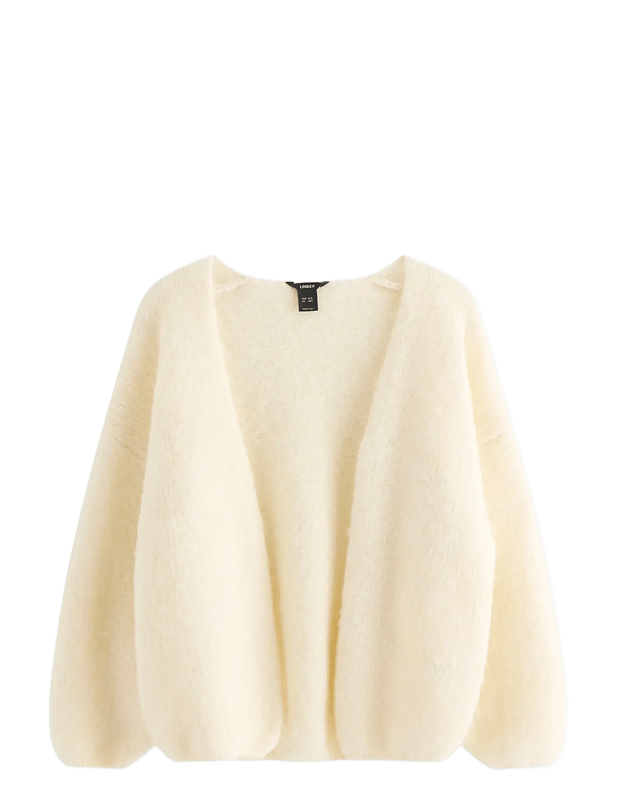 Lindex - Knitted cardigan - kardiganid - light white - 1