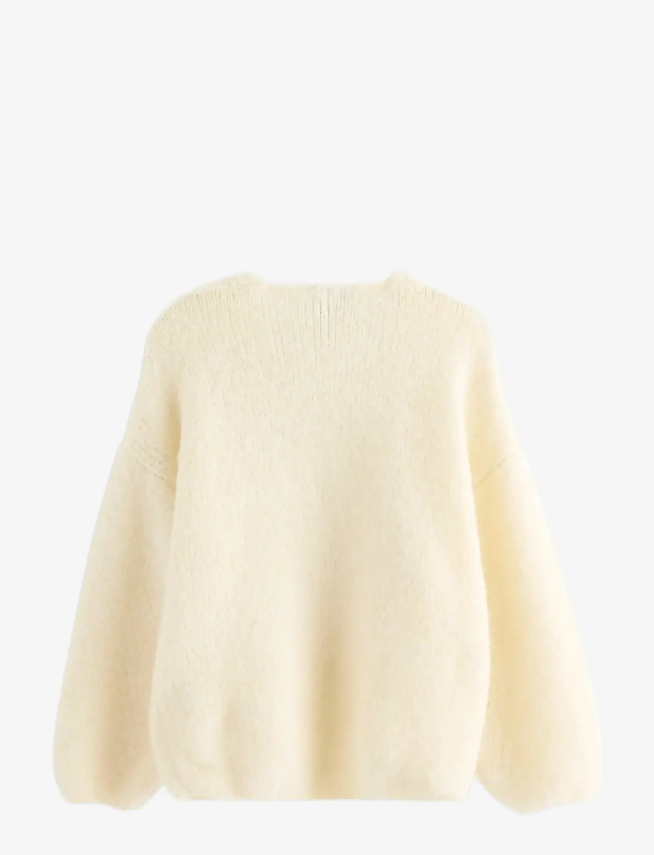 Lindex - Knitted cardigan - cardigans - light white - 2