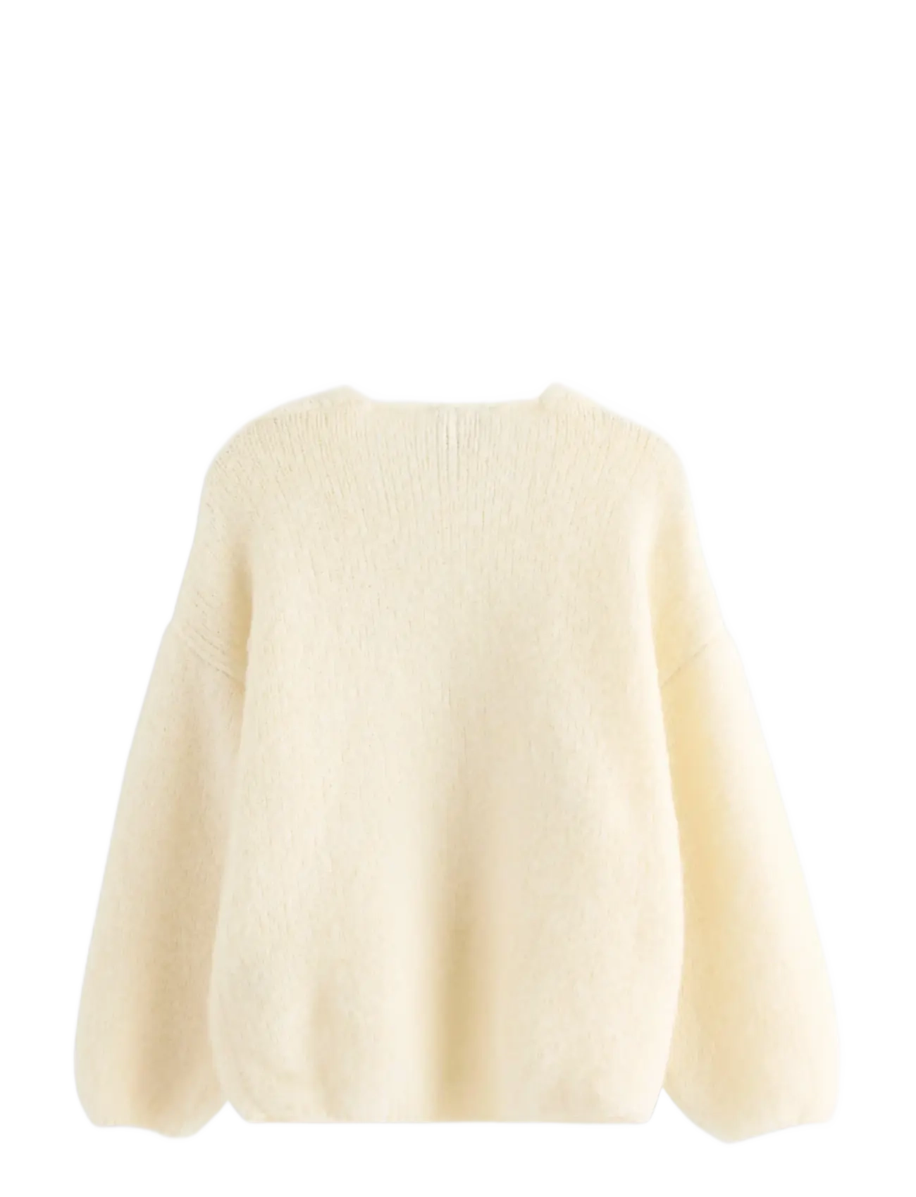 Lindex - Knitted cardigan - koftor - light white - 2