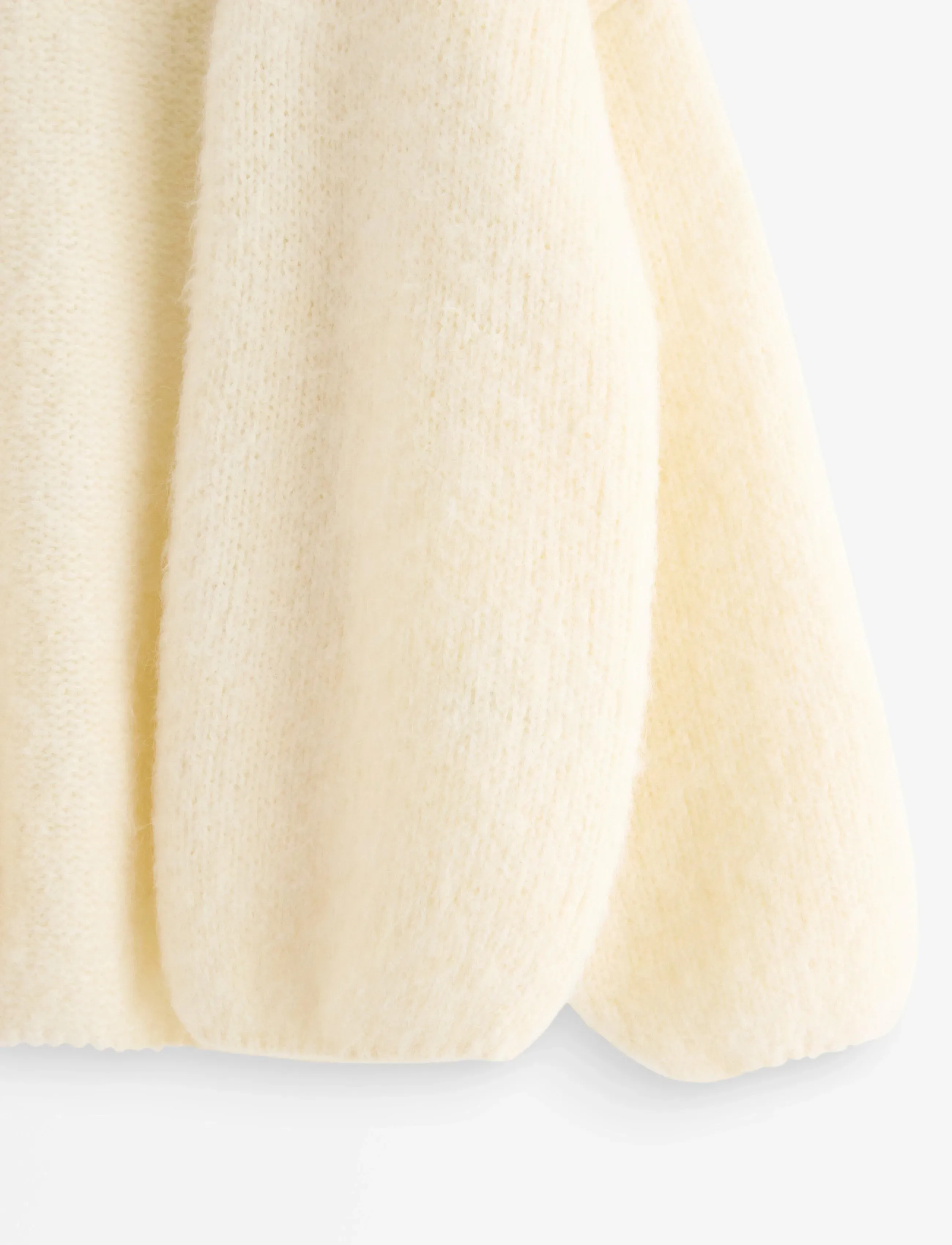 Lindex - Knitted cardigan - koftor - light white - 5