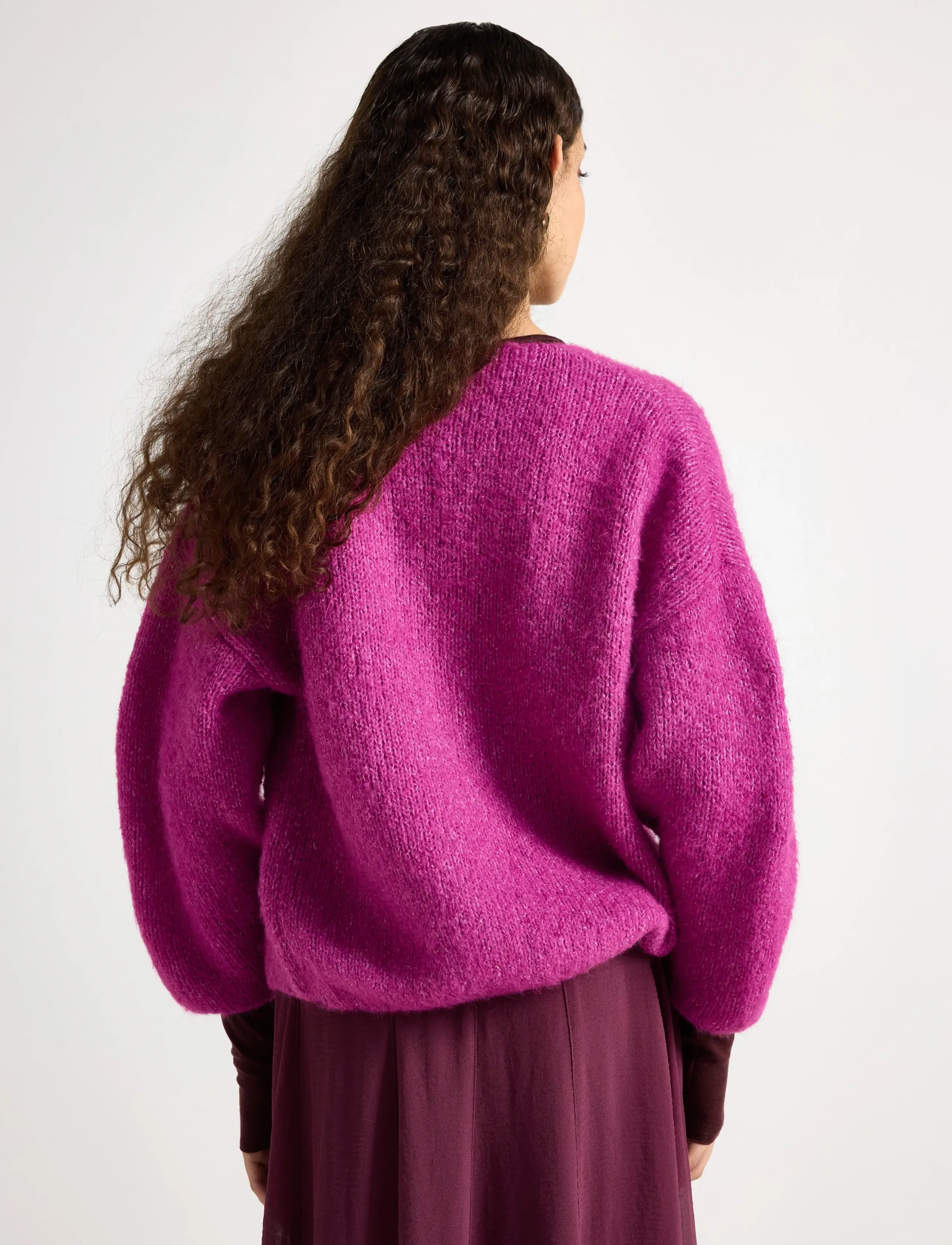 Lindex - Knitted cardigan - cardigans - lilac - 3