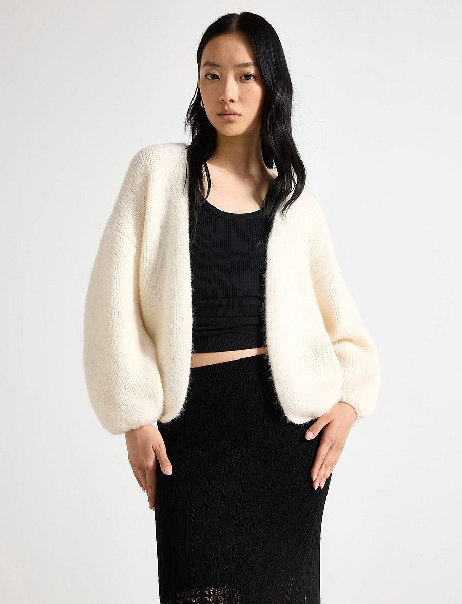 Lindex - Knitted cardigan - kardiganid - off white - 0