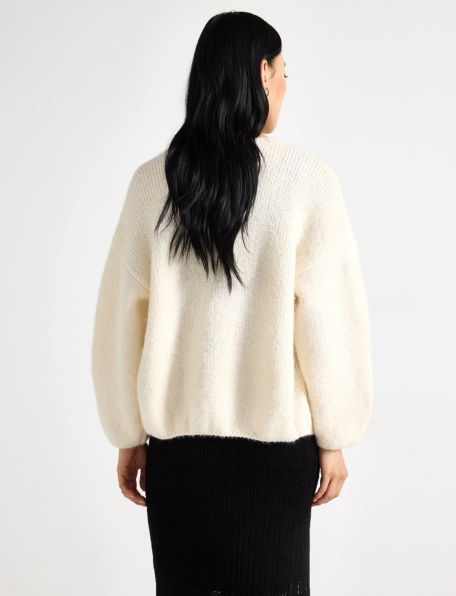 Lindex - Knitted cardigan - kardiganid - off white - 3