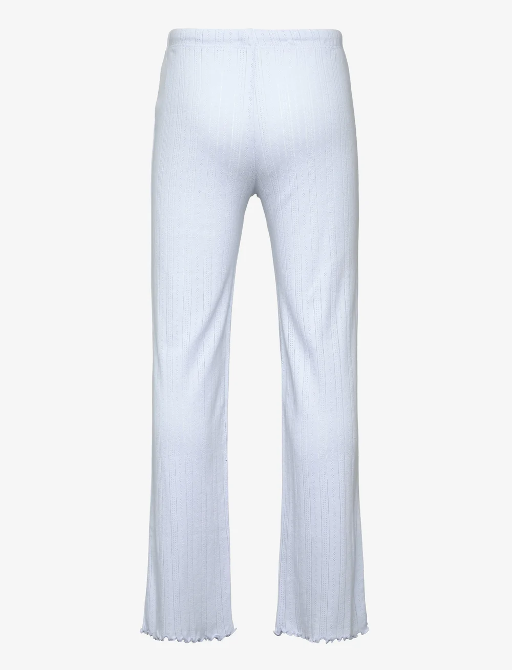 Lindex - Trousers pyjama pointelle long - pyjamas - light blue - 1