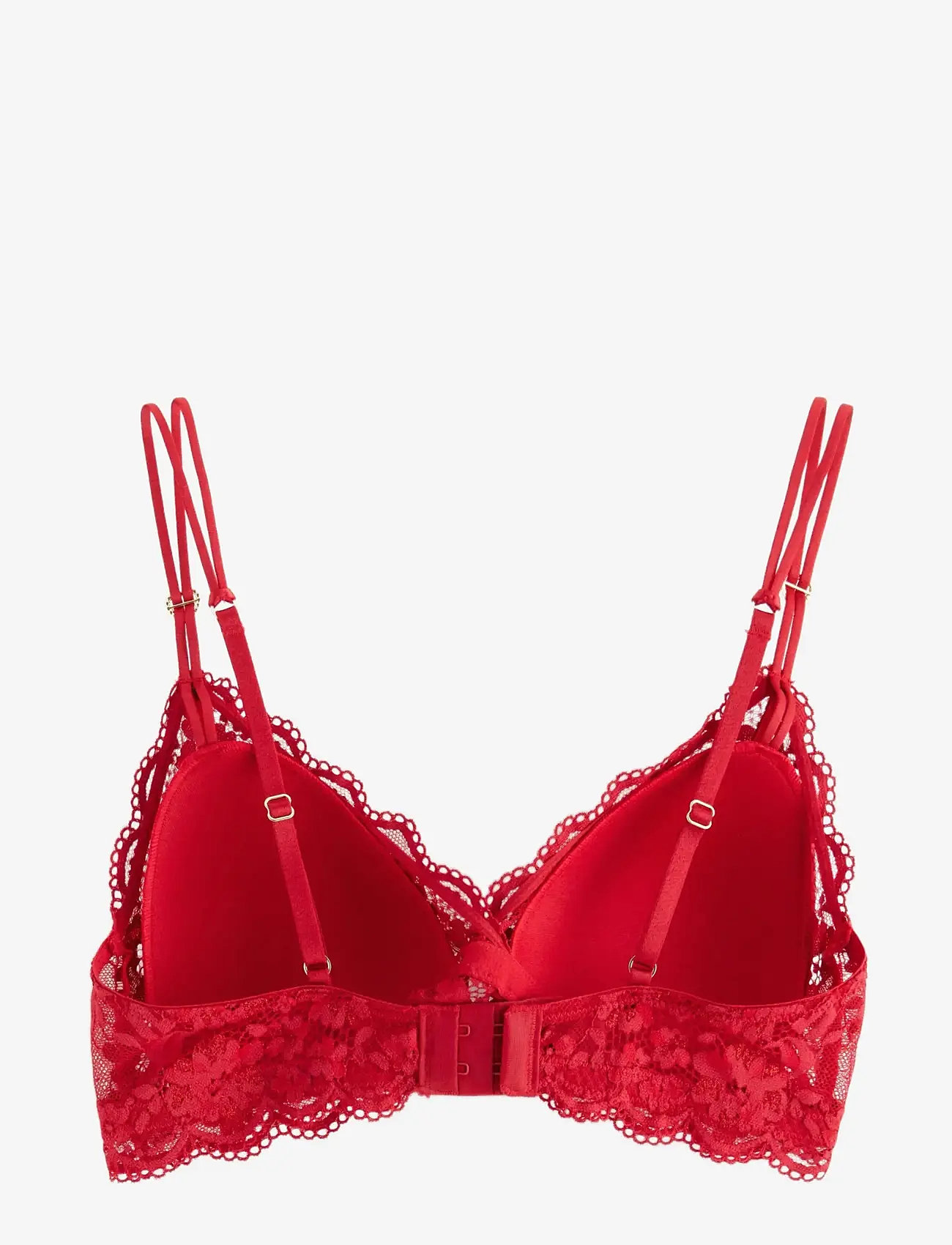 Lindex - Bra Iris Soft bralette Heart s - red - 2