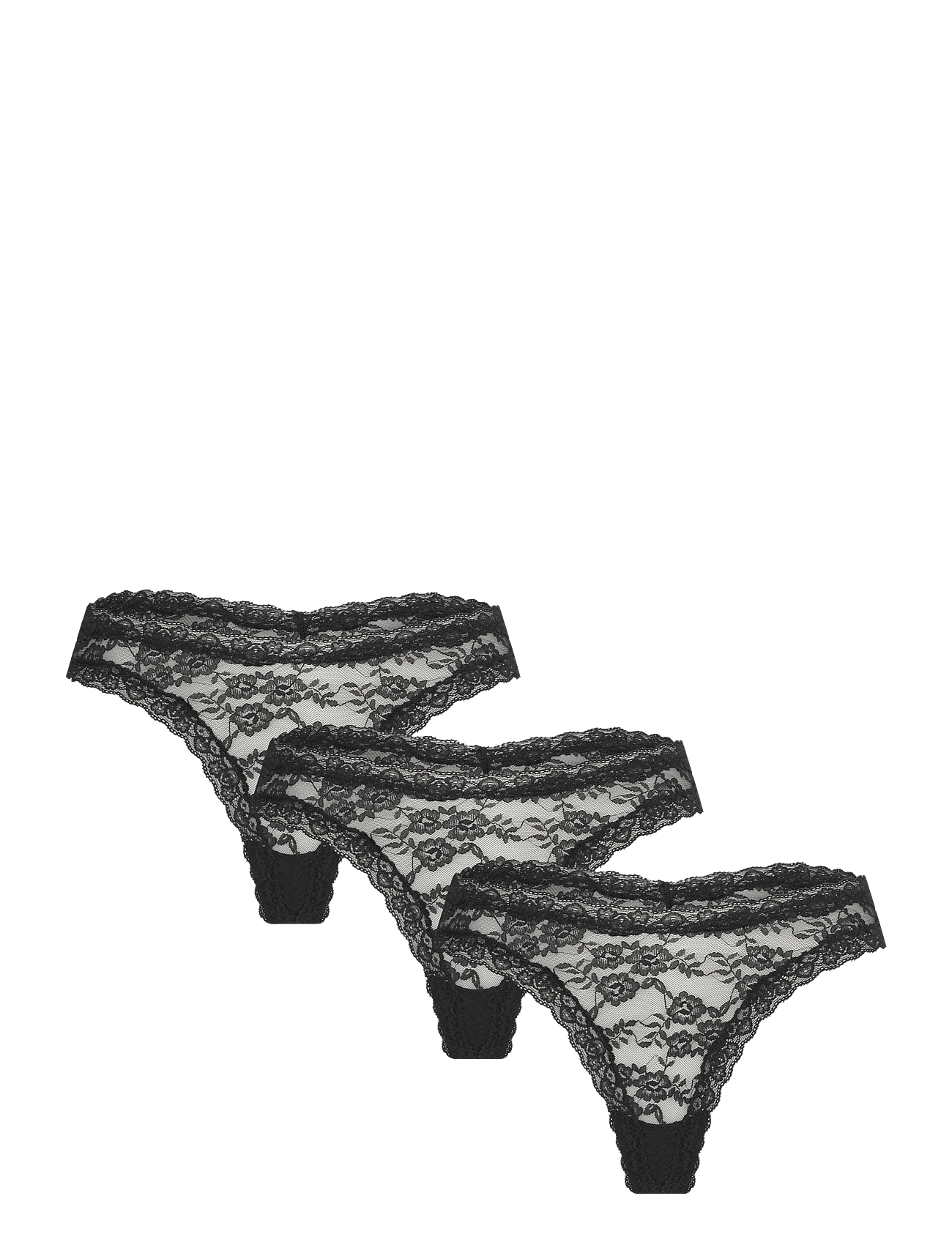Lindex - 3-Pack Thong In Lace