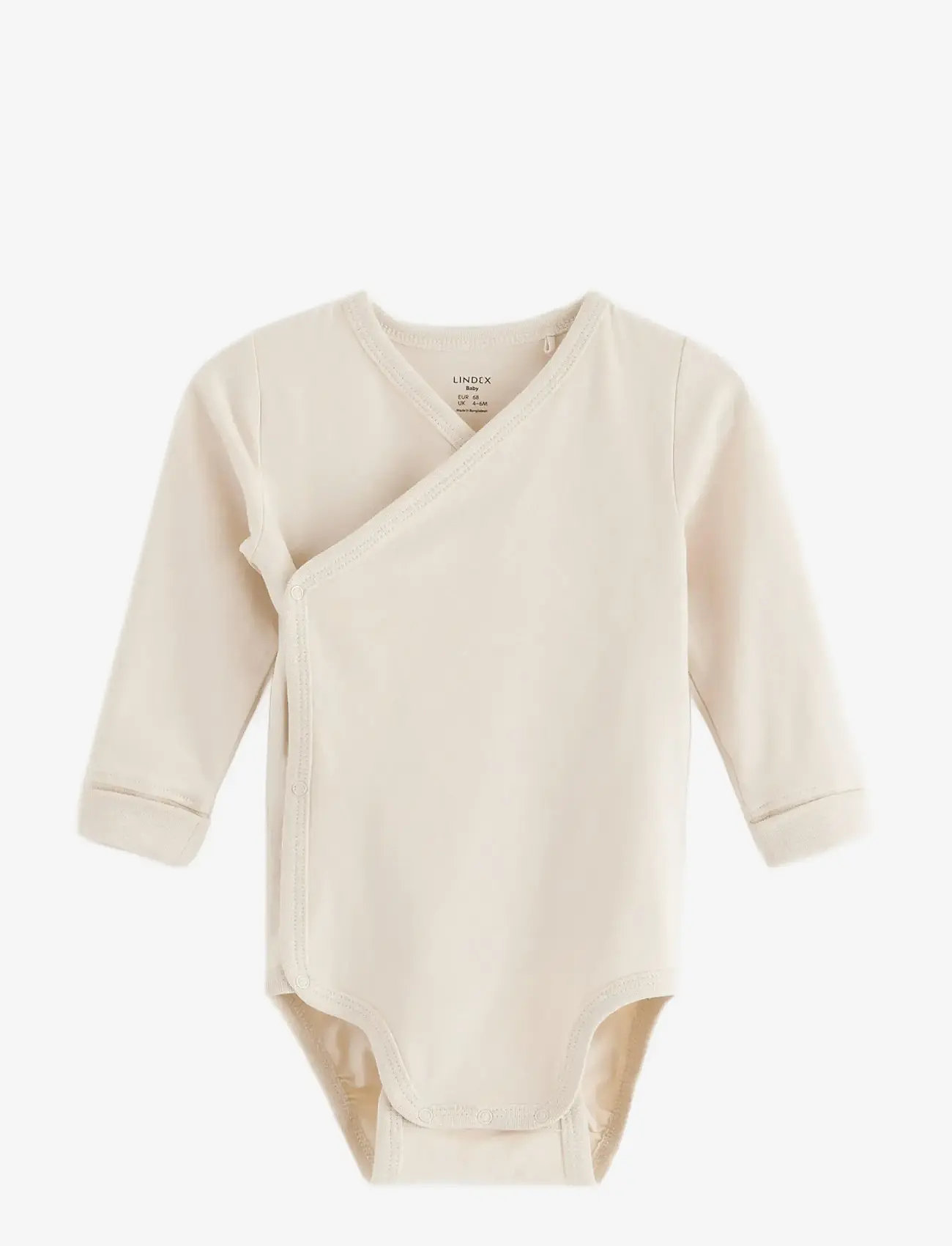Lindex - Slå-om body - light beige - 0