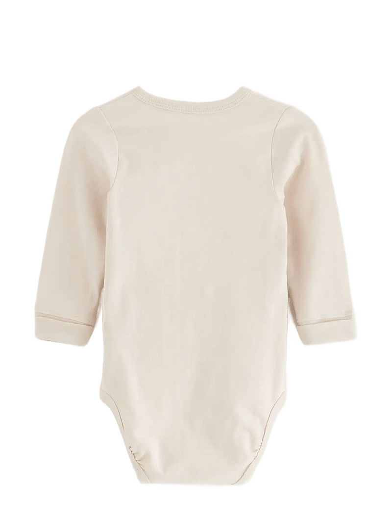 Lindex - Wrap bodysuit - osta vanuse järgi - light beige - 1