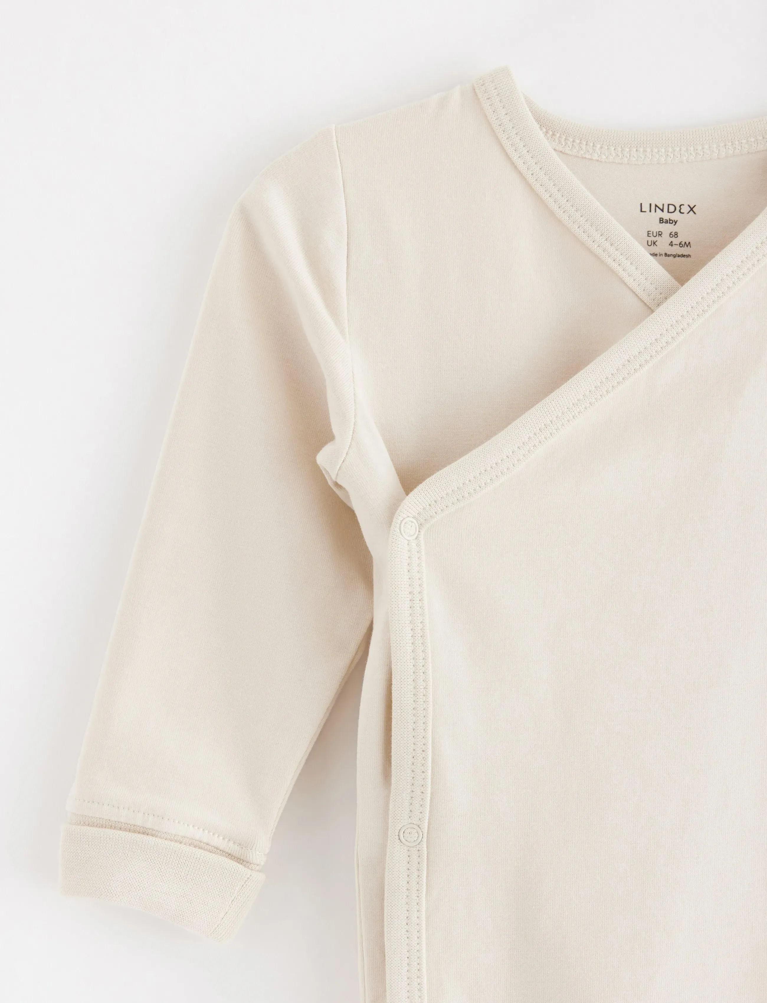 Lindex - Wrap bodysuit - einkaufen nach alter von - light beige - 2