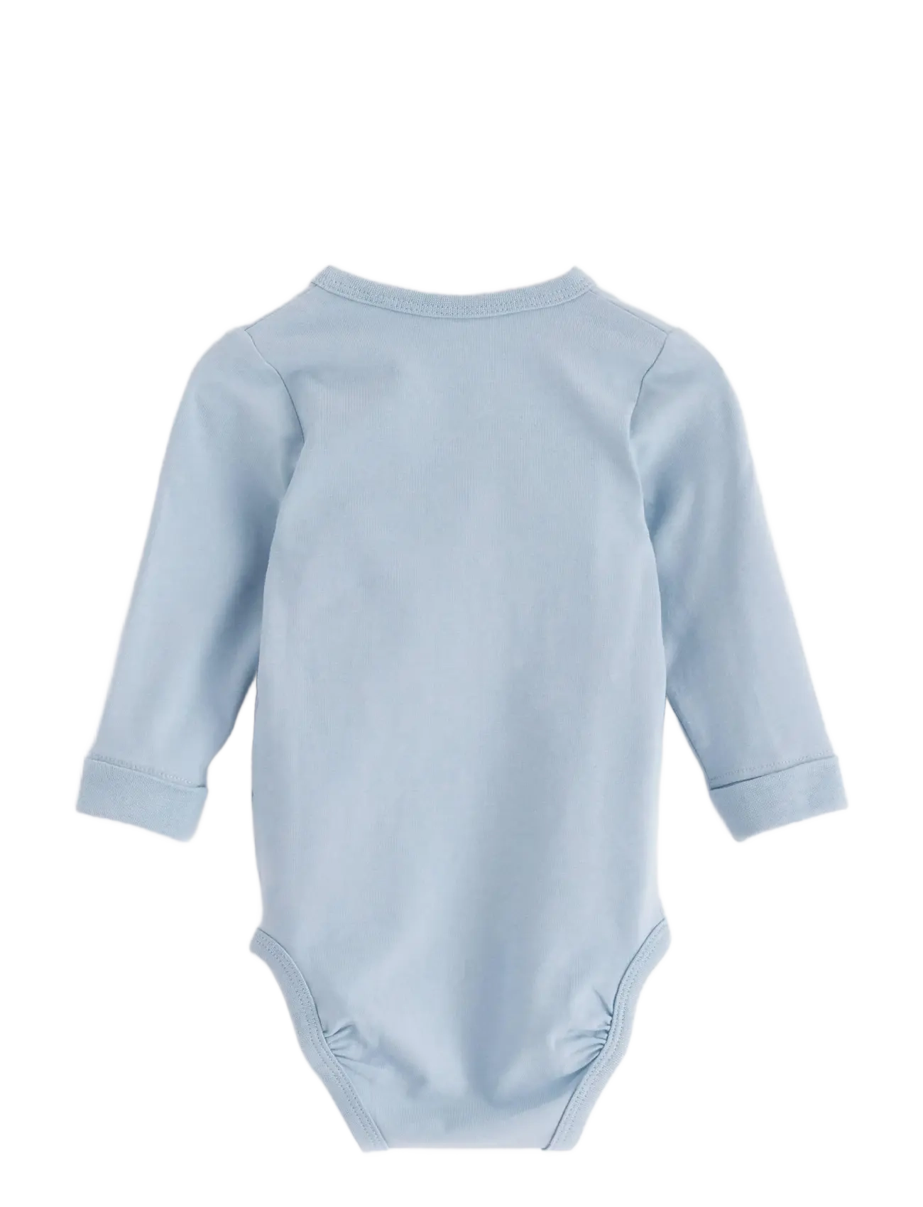 Lindex - Wrap bodysuit - shop by age - light dusty blue - 1