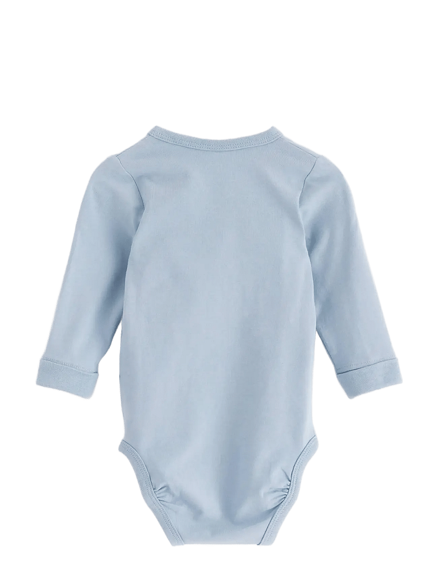 Lindex - Wrap bodysuit - einkaufen nach alter von - light dusty blue - 1