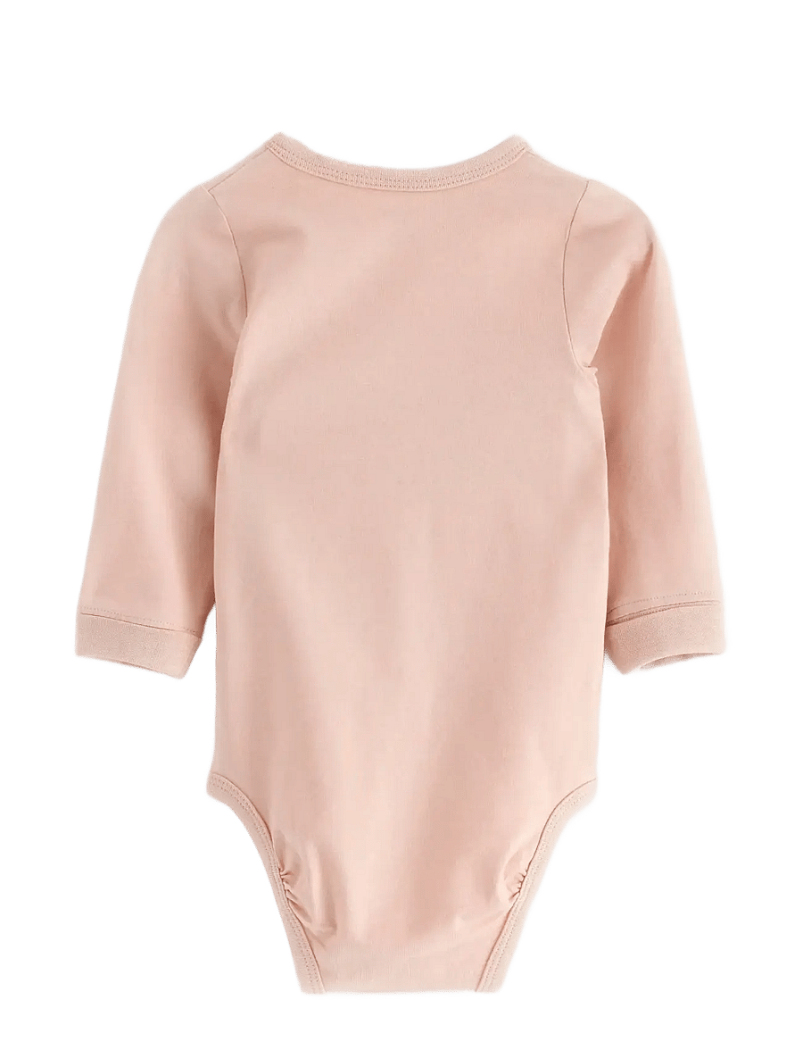 Lindex - Wrap bodysuit - shoppa efter ålder - light dusty pink - 1