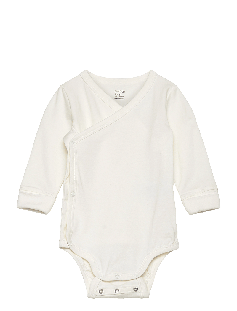 Lindex - Body wrap basic - omslagrompers - light dusty white - 0