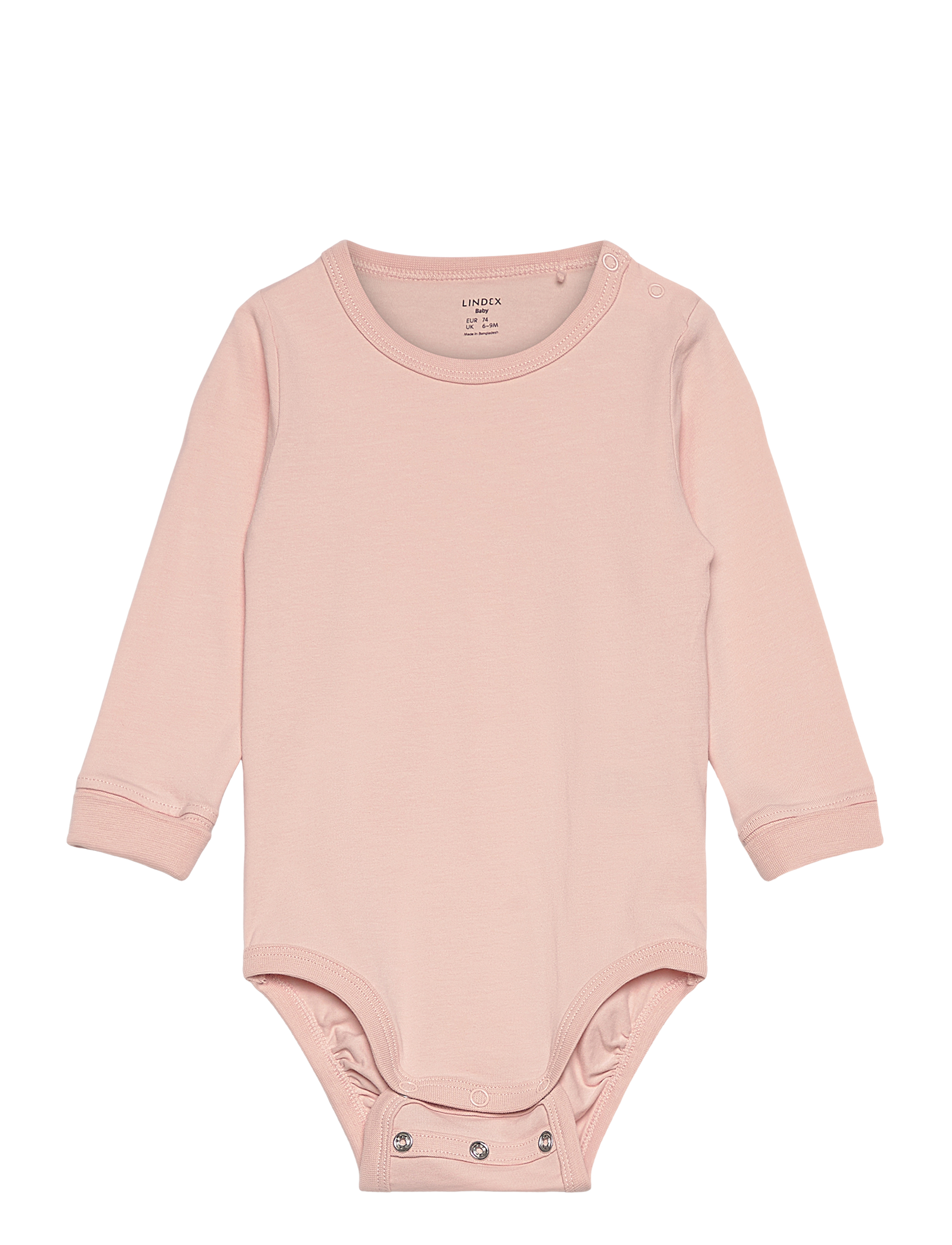 Lindex Bodysuit, 80, Pink, Bodys > Langærmede, Børn