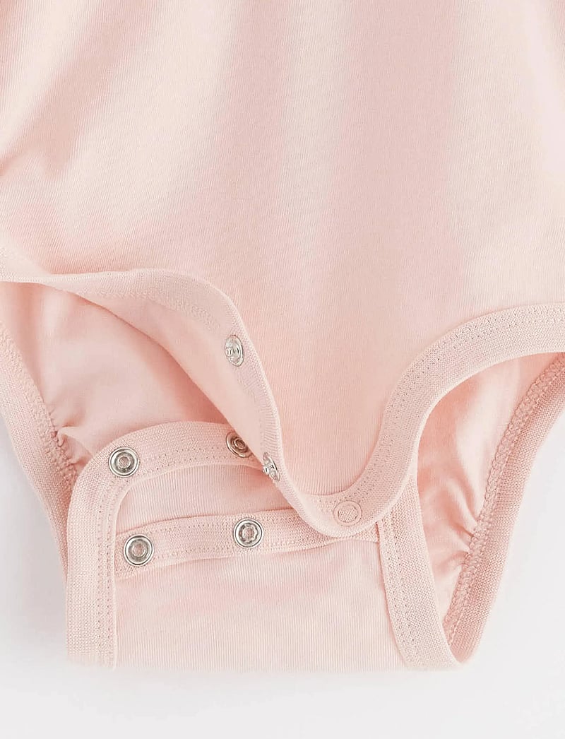 Lindex - Body basic - långärmade bodies - light dusty pink - 2