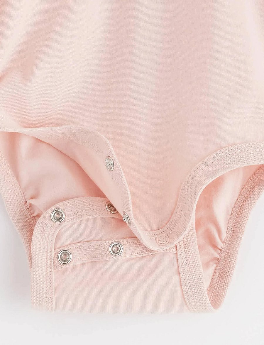Lindex - Bodysuit - langärmelige bodys - light dusty pink - 2