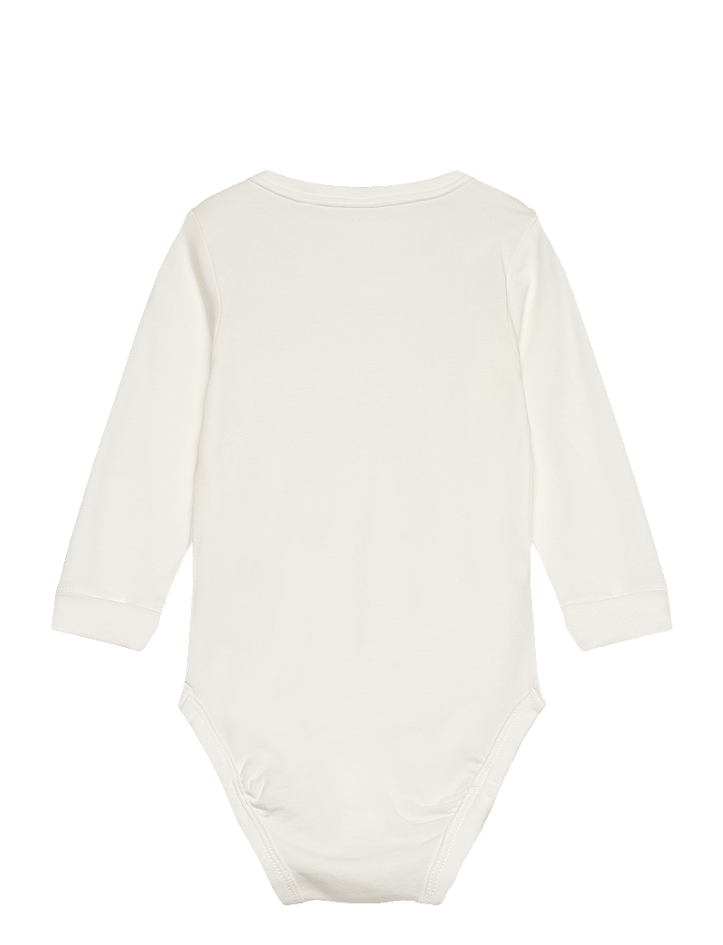 Lindex - Body basic - langärmelige bodys - light dusty white - 1
