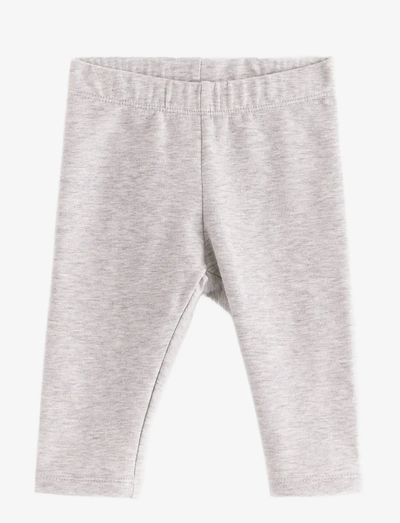 Lindex - Leggings brushed inside basic - herbstliche kleidung - light grey melange - 0