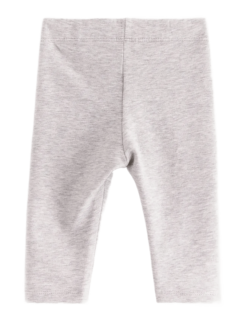 Lindex - Leggings brushed inside basic - leggings - light grey melange - 1