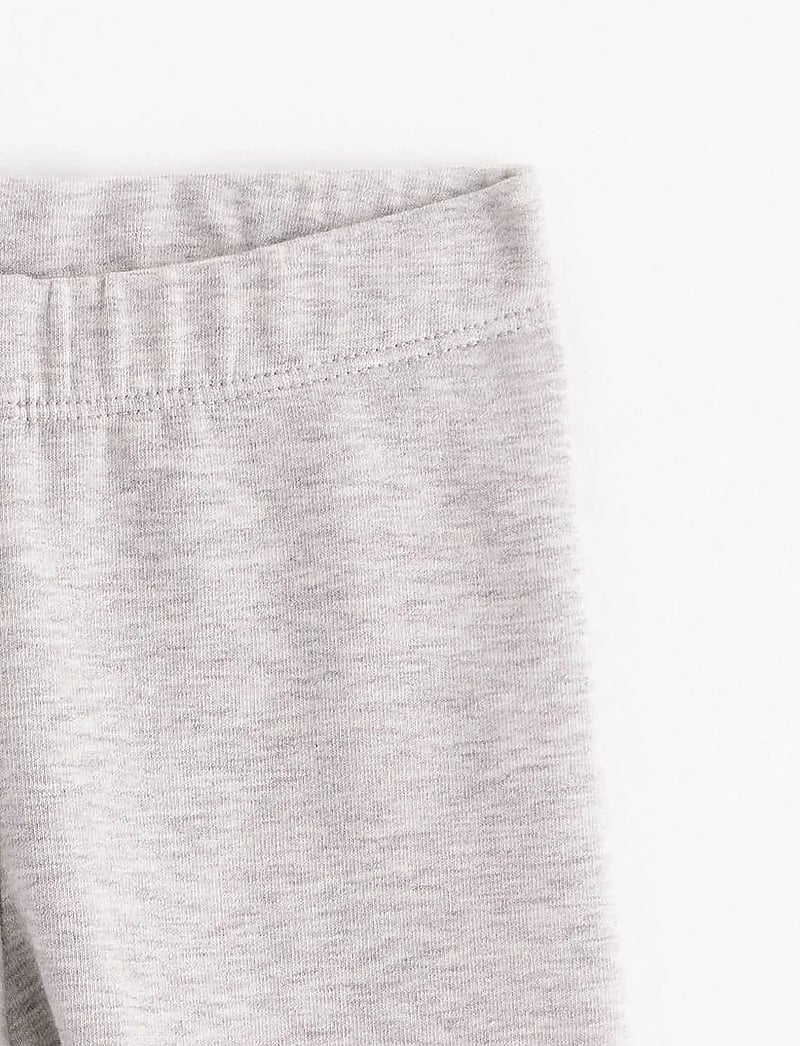 Lindex - Leggings brushed inside basic - leggings - light grey melange - 2