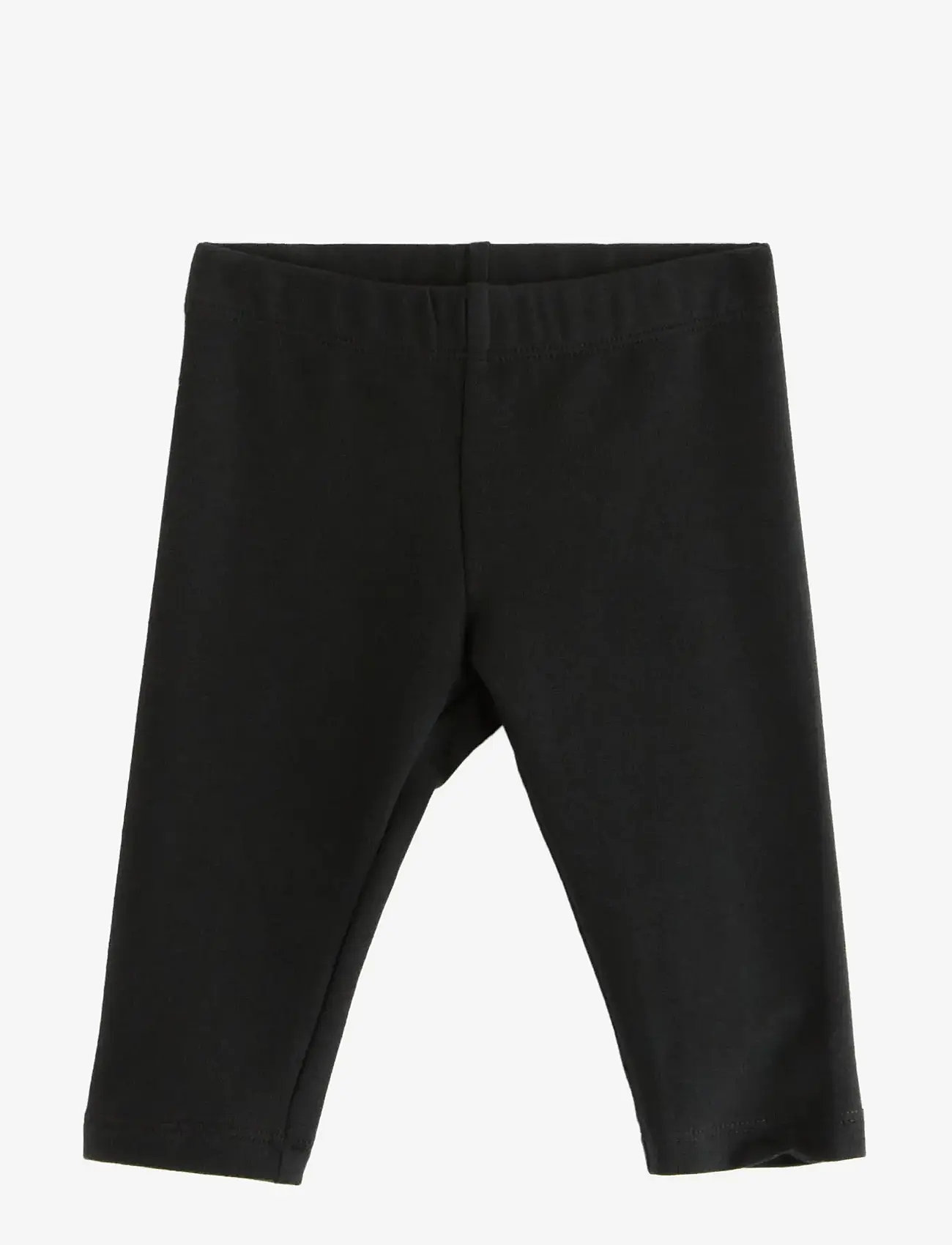 Lindex - Leggings brushed inside basic - herbstliche kleidung - off black - 0