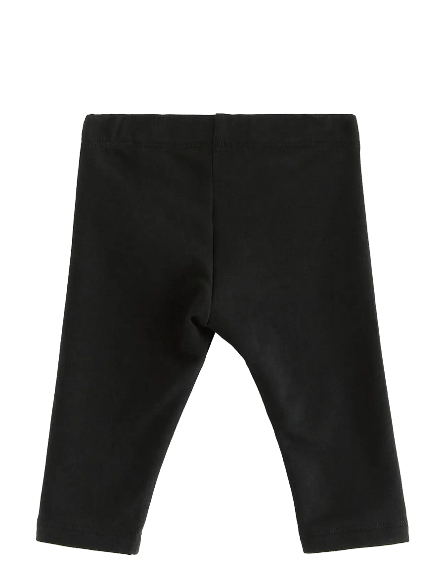 Lindex - Leggings brushed inside basic - leggings - off black - 1