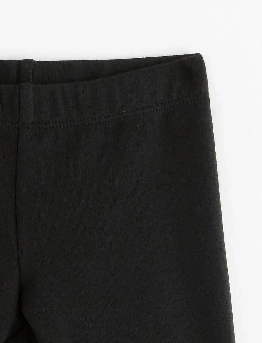 Lindex - Leggings brushed inside basic - leggings - off black - 2