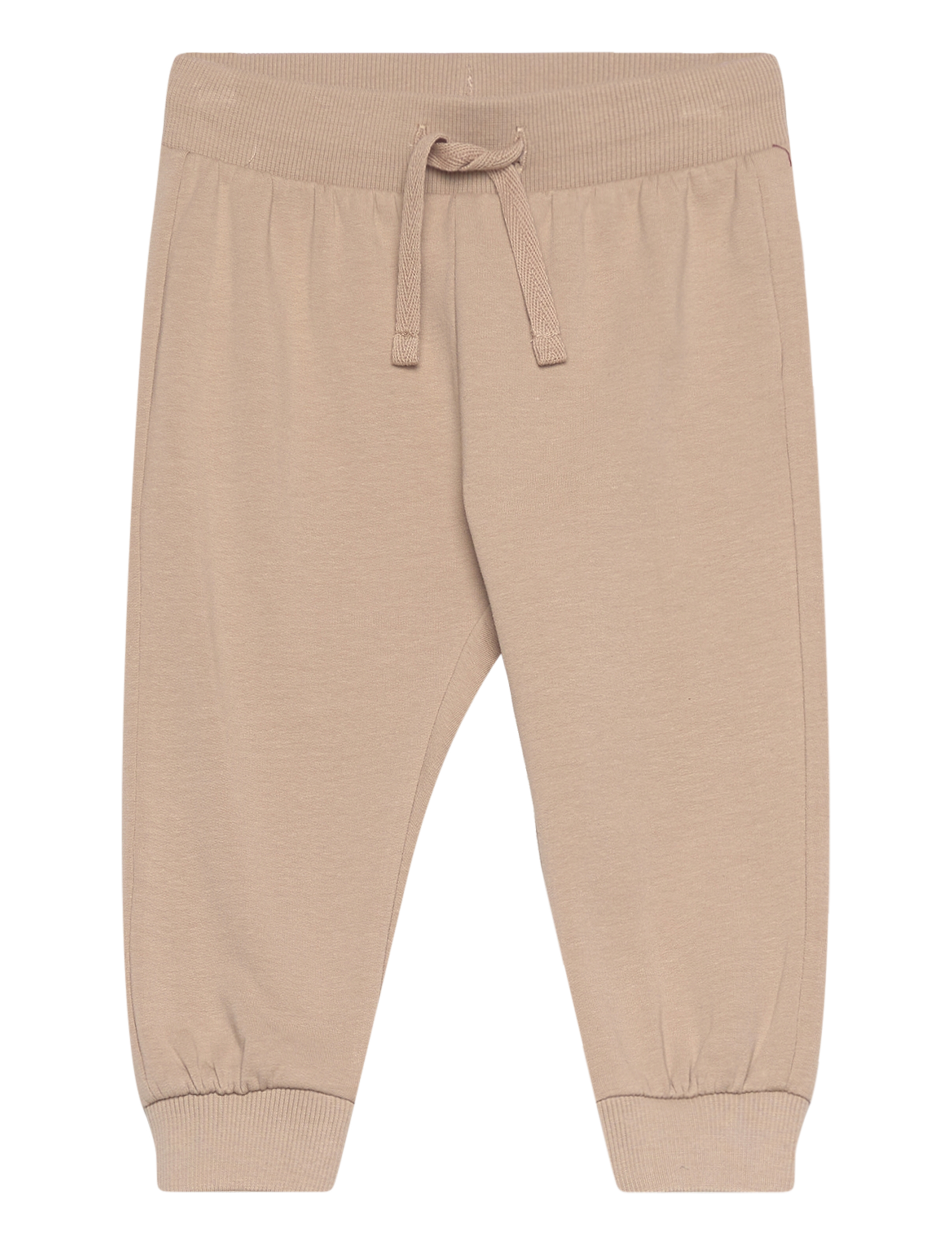 Lindex Joggers With Brushed Inside, 74, Beige, Underdele > Joggingbukser, Børn