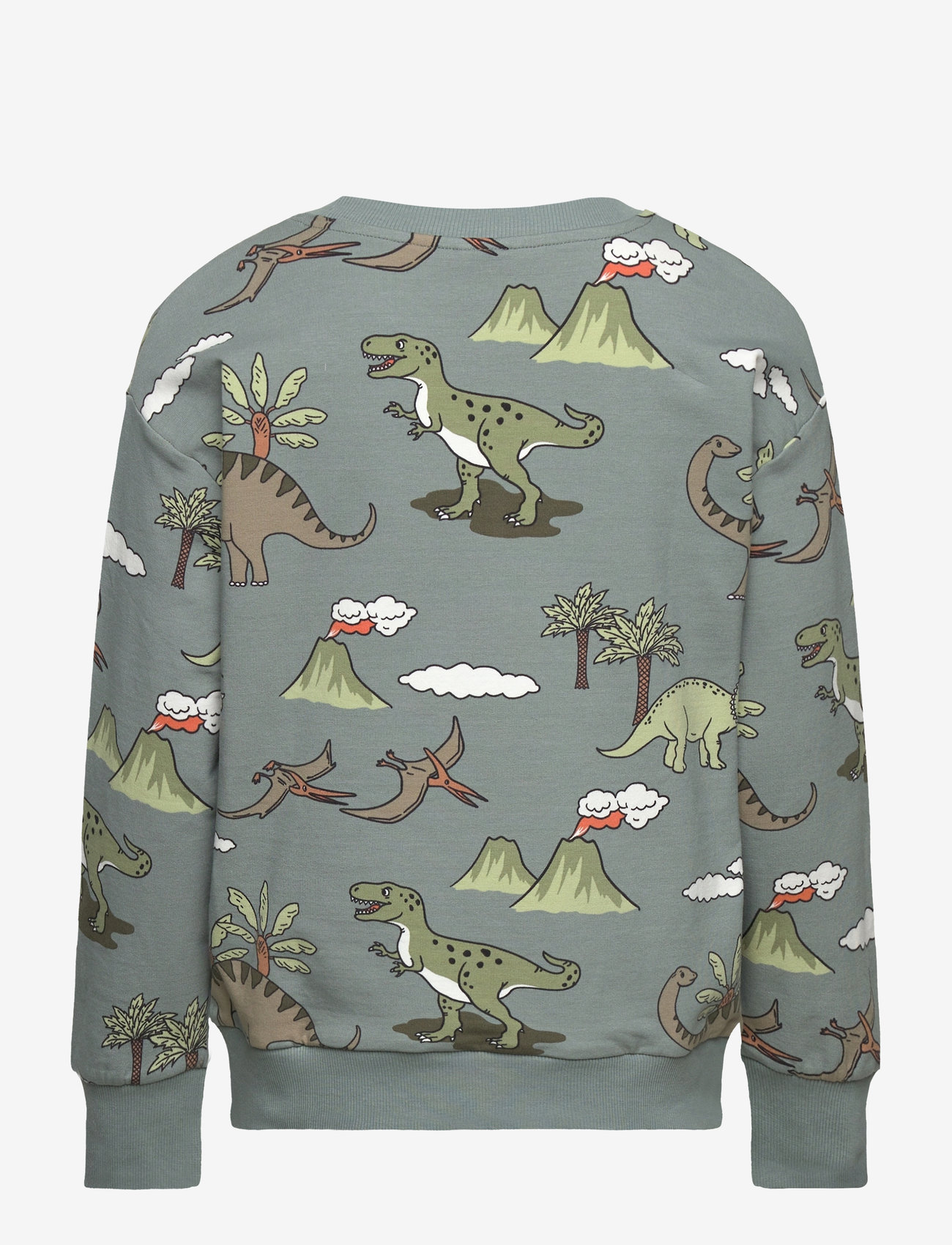 Lindex - Sweater dino aop - sweatshirts - dusty aqua - 2