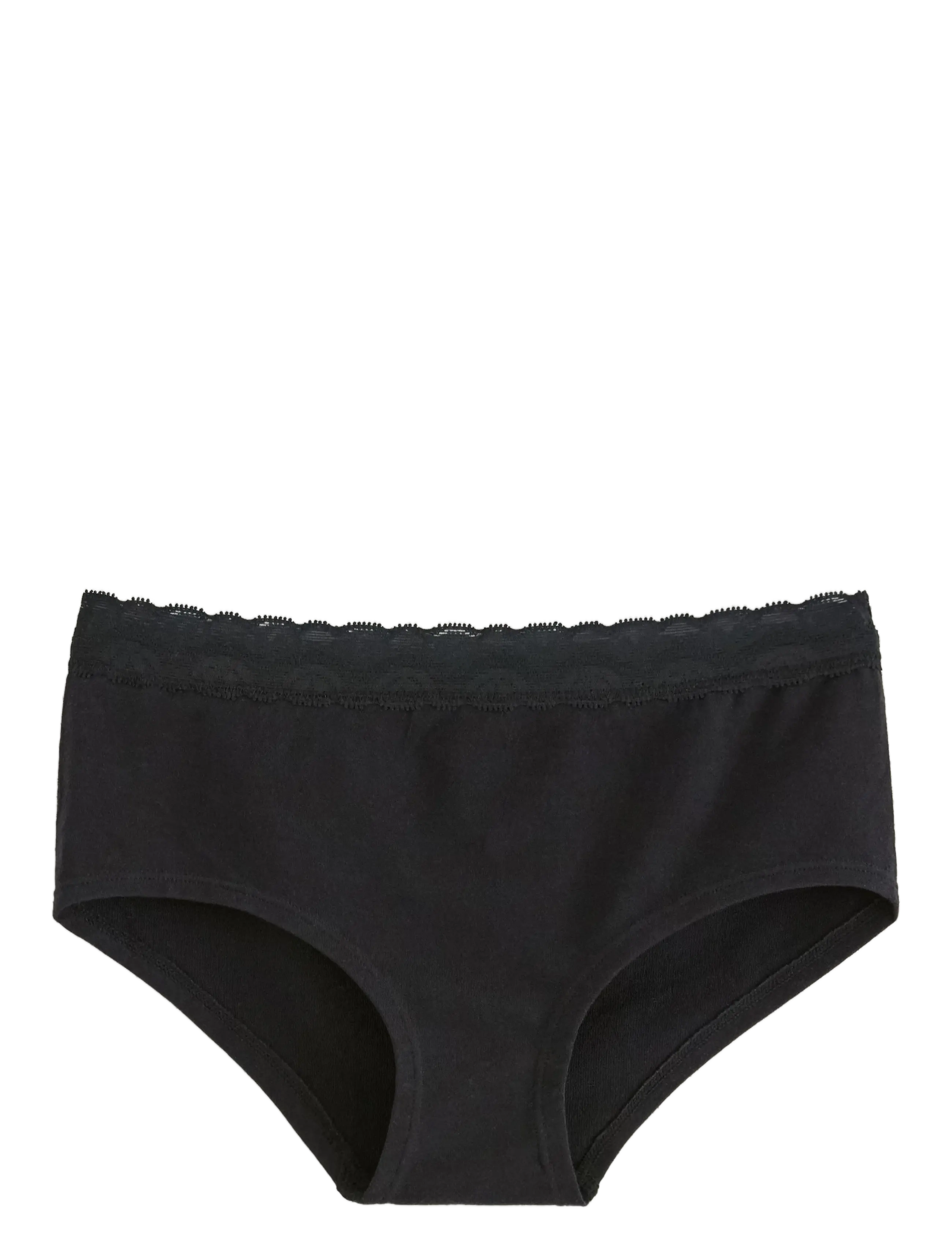 Lindex Seamless Hipster Briefs, 170, Black, Undertøj > Trusser, Børn