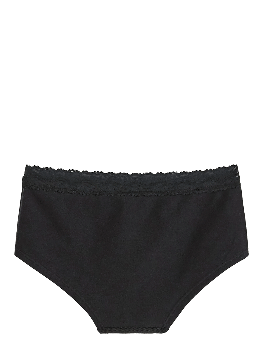 Lindex - Seamless hipster briefs - trusser - black - 1