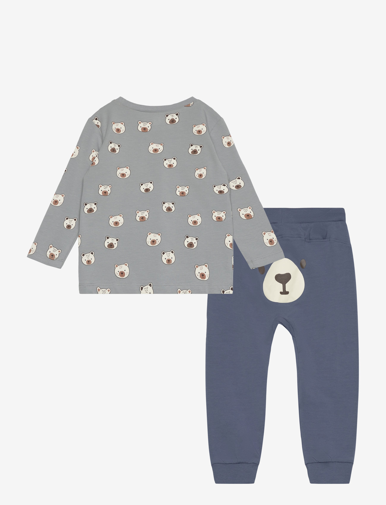 Lindex - Set Top trousers back focus - kingitused alla 30€ - dark dusty blue - 1