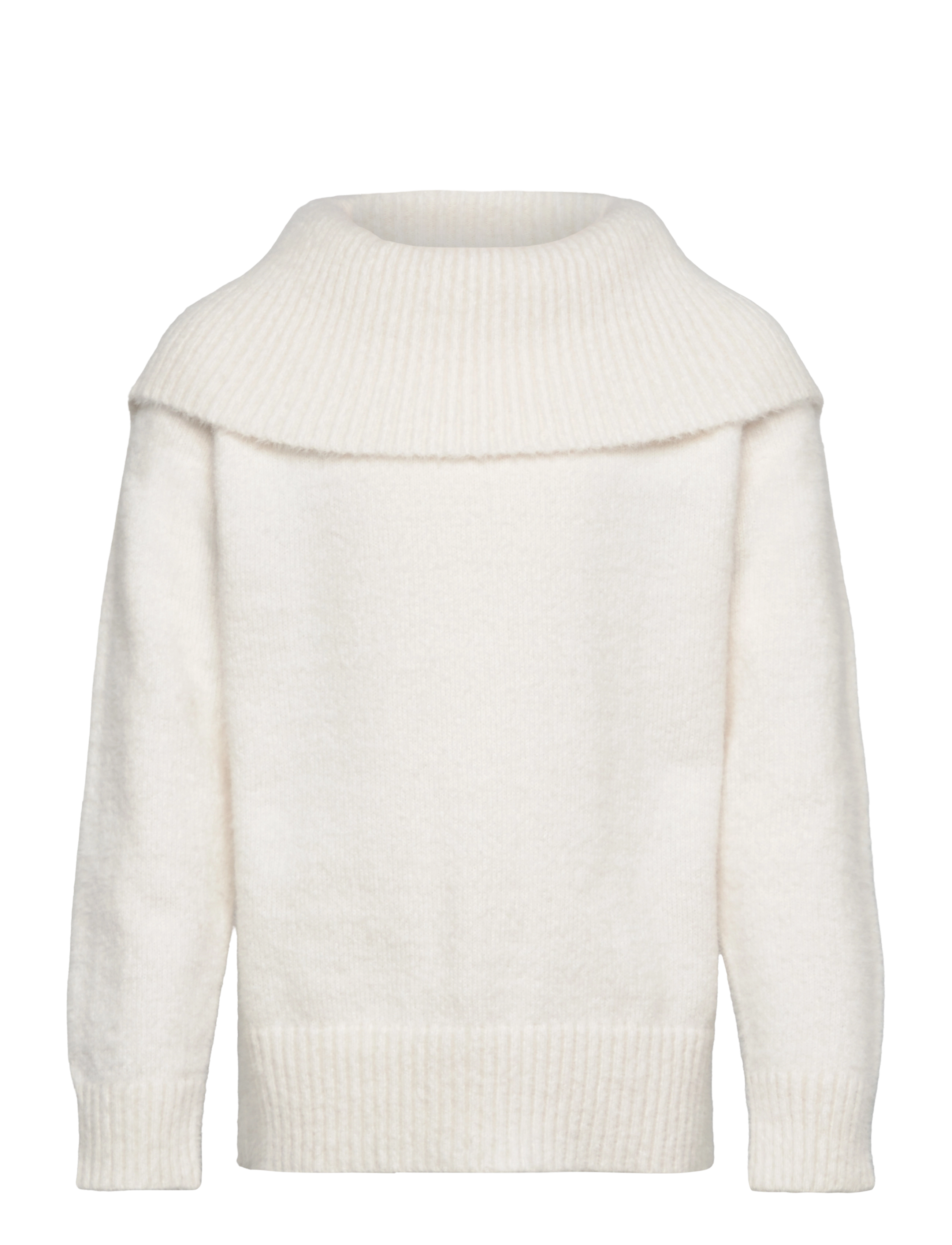 LINDEX Pullover Strick Featheryarn Wi Cream - 128 - Kinder