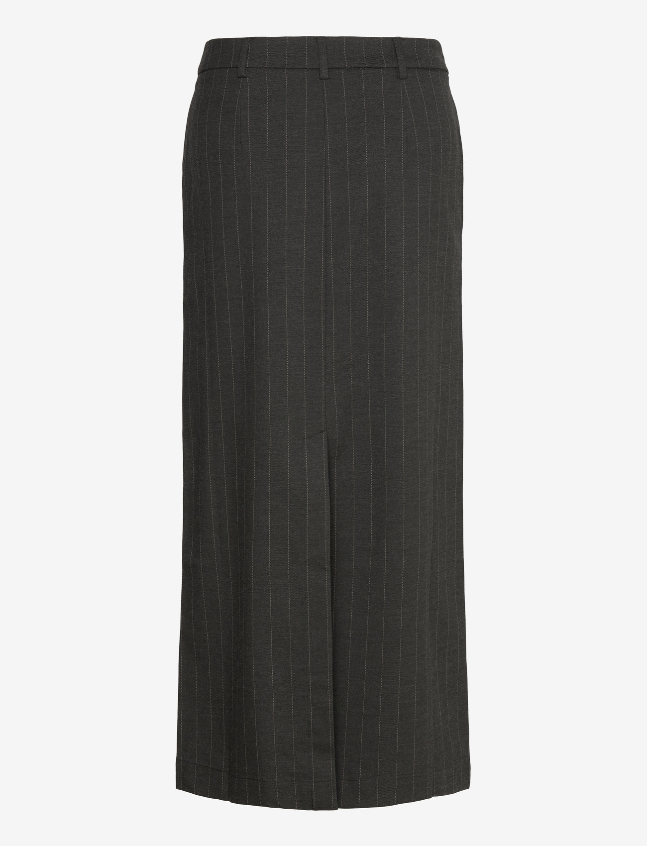 Lindex - Skirt Winny Pinstripe - lägsta priserna - dark grey melange - 1