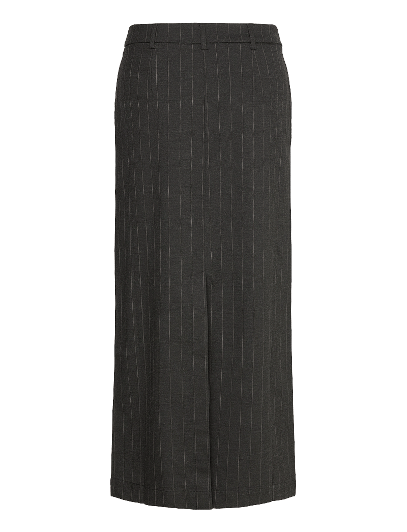 Lindex - Skirt Winny Pinstripe - maksiseelikud - dark grey melange - 2