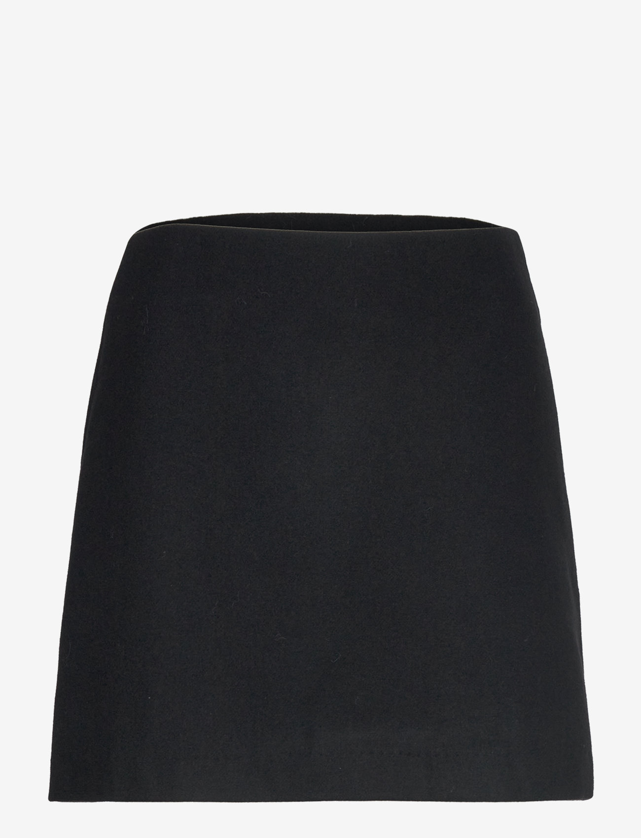 Lindex - Skirt Doris wool - efterårstøj - black - 1
