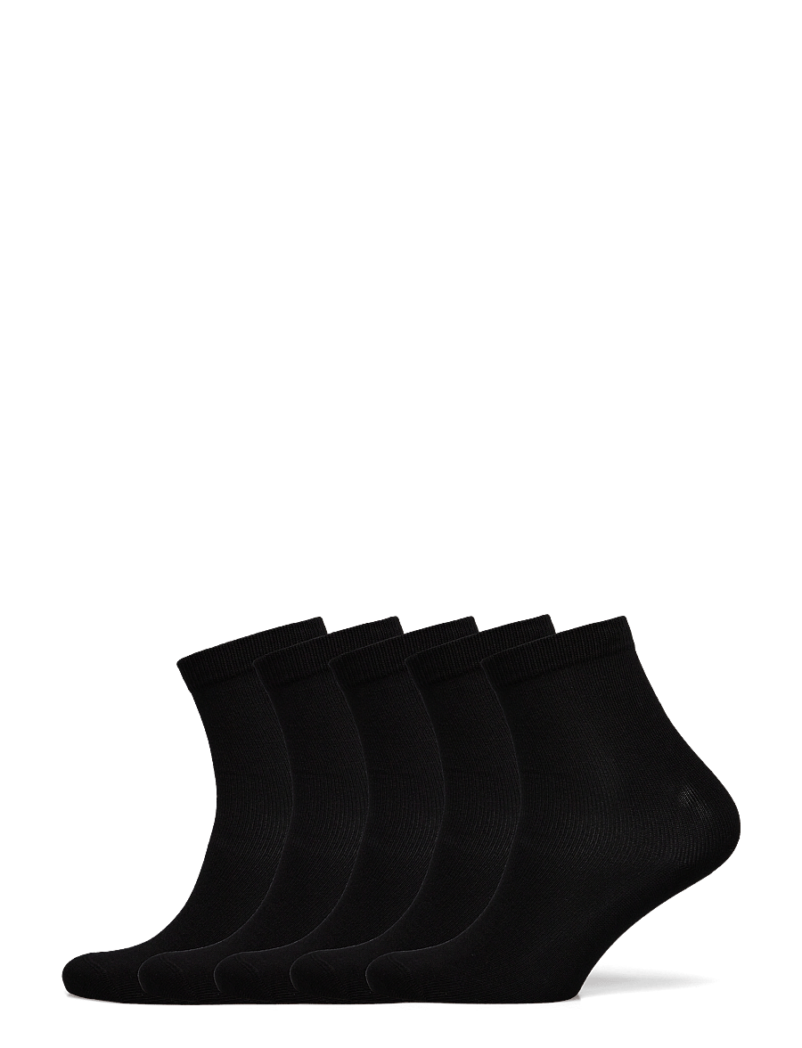 Lindex - 5-pack socks - strømper - black - 0