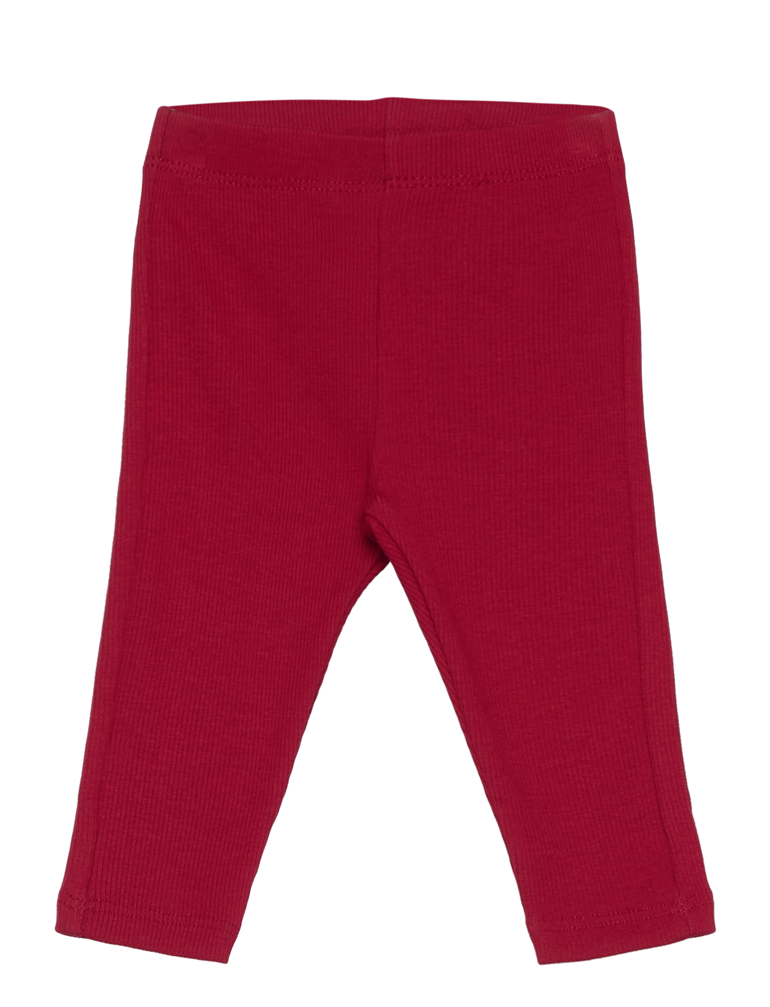 LINDEX Leggings Rib Newborn Burgundy - 44 - Kinder