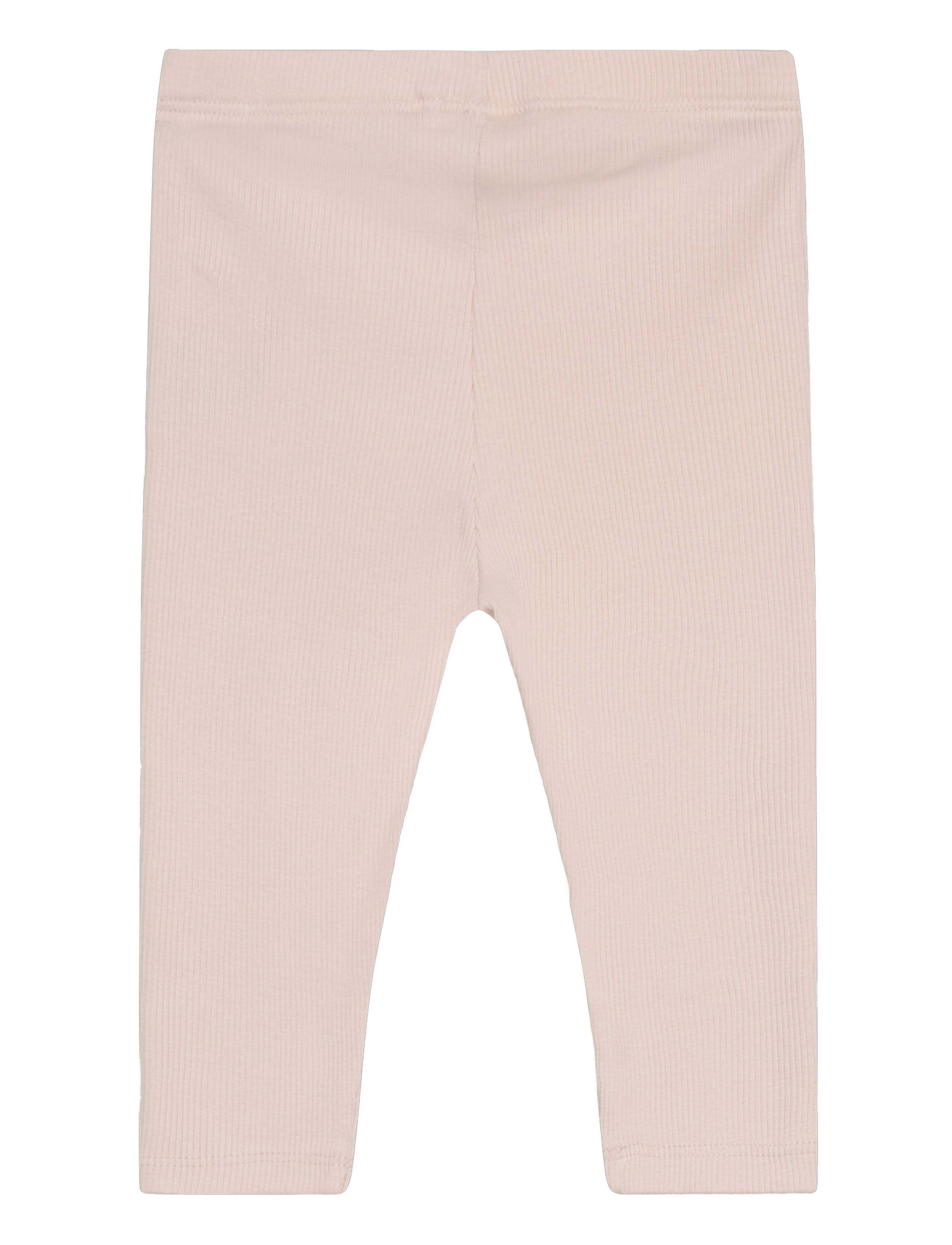 Lindex - Leggings rib newborn - light pink - 1